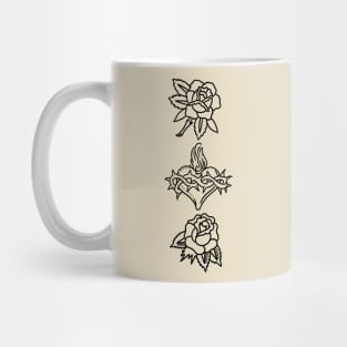 Traditional tattoo designs Mug